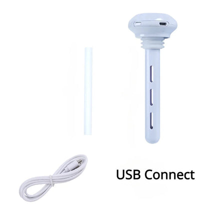 Portable Silent Air Humidifier with Adjustable Length – Ideal for Bedroom and Office, USB Operation, Less than 36 dB