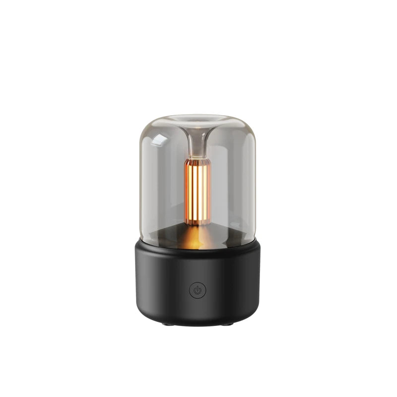 Humidificateur de Bureau USB avec Fonction Aromathérapie et Éclairage Ambiant