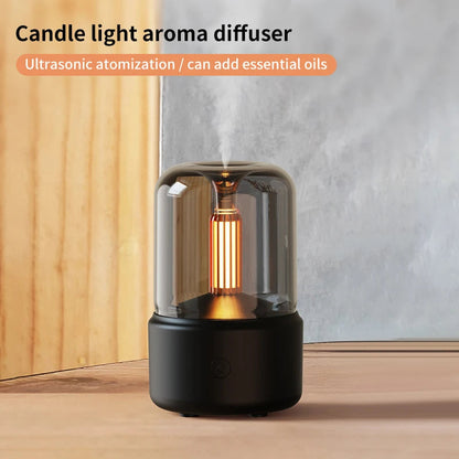 USB Desktop Humidifier with Aromatherapy Function and Ambient Lighting