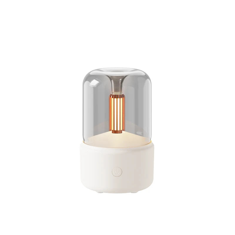 Humidificateur de Bureau USB avec Fonction Aromathérapie et Éclairage Ambiant