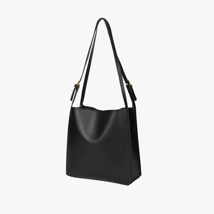 Women's Handbag in Vegetable Leather with Adjustable Straps – Elegant Practical Tote Bag for All Occasions