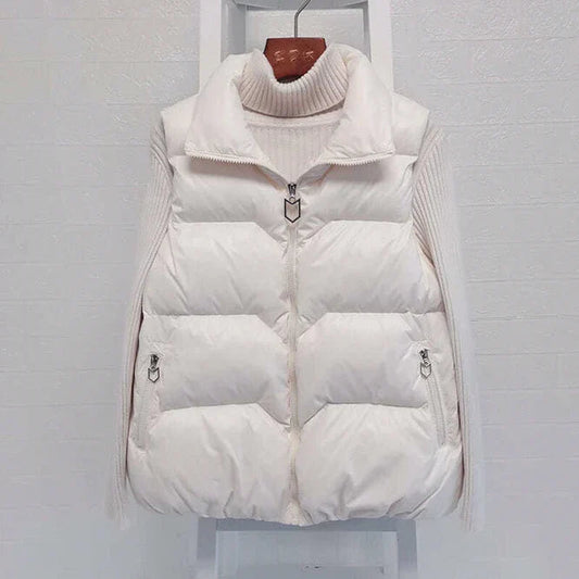 Ivy Insulating Vest | Loose Puffer, Polyester