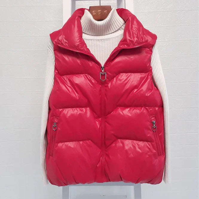Ivy Insulating Vest | Loose Puffer, Polyester