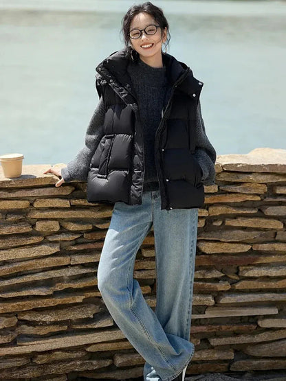 Veste matelassée Ivy Puff | Capuche, isolée en duvet