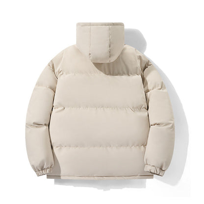 Ivy Puffer Coat | Hooded, Chenille Fabric