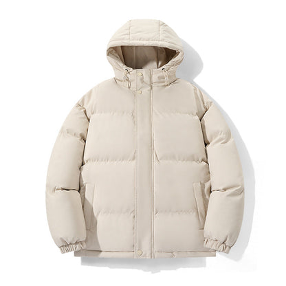 Ivy Puffer Coat | Hooded, Chenille Fabric