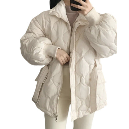 Ivy Quilted Coat | Oversized Cotton Insulation