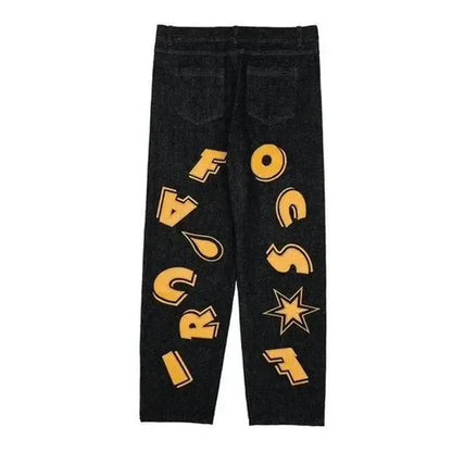 Personalized Baggy Jeans for Men and Women – Loose Fit Denim with Unique Designs