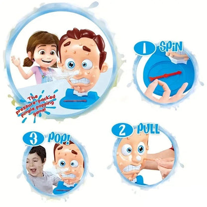 Water Spray Button Game – Interactive Fun for 2 Players and More, Ideal for Families and Parties