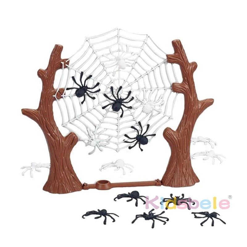 Interactive Board Game Jumping Spider for Children and Adults – Family Fun, Non-Toxic, 2 to 4 Players, Compact 33x30x6 cm