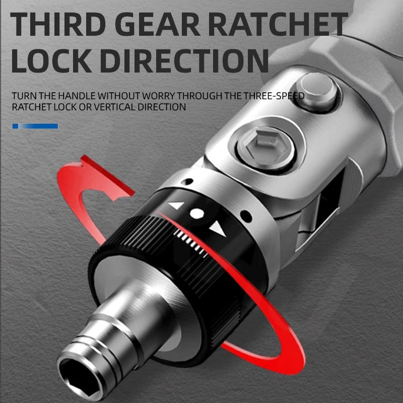 Ergonomic Multifunctional Screwdriver Set with 53 CRV Steel Bits for DIY and Home Repairs