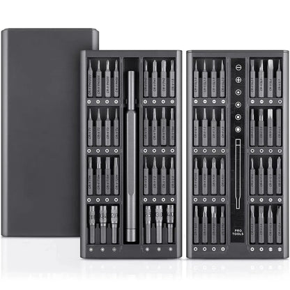 Precision Screwdriver Set 63 in 1 with Magnetic Bits – Versatile Repair Tools in CR-V Alloy