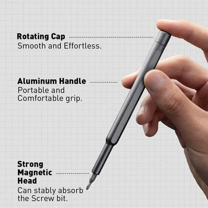 Precision Screwdriver Set 63 in 1 with Magnetic Bits – Versatile Repair Tools in CR-V Alloy