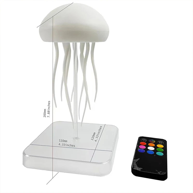 Jovial Jellyfish Lamp | RGB Gradient, USB Rechargeable