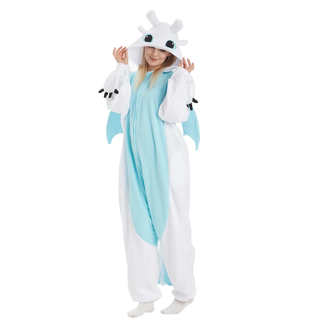 Kigurumi Pyjama Dragon Toothless pour Enfants et Adultes – Costume Confortable et Amusant