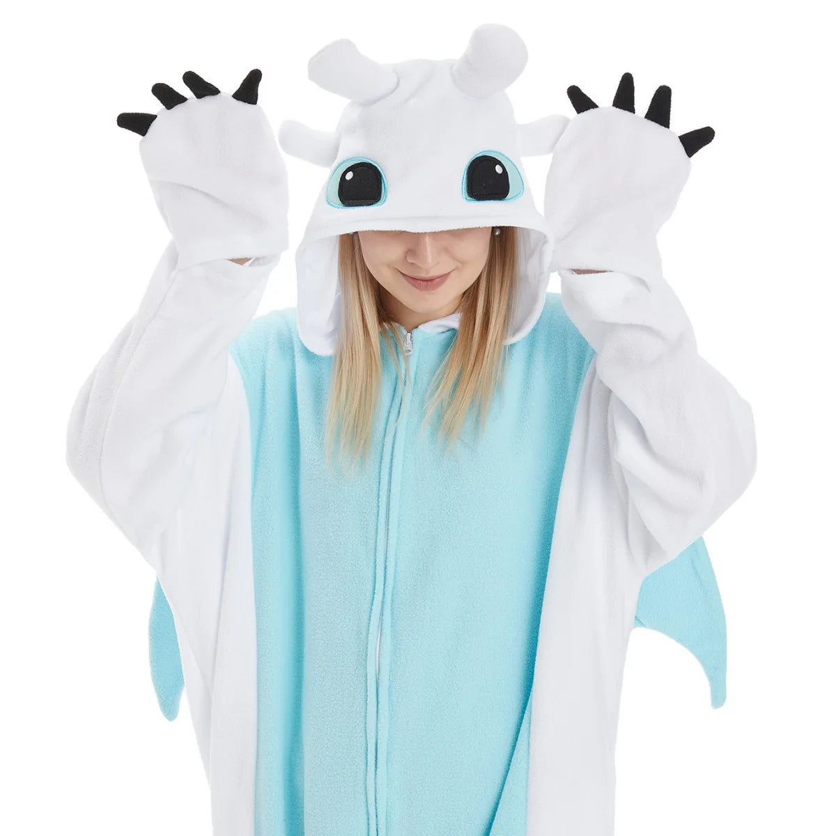 Kigurumi Pyjama Dragon Toothless for Children and Adults – Comfortable and Fun Costume