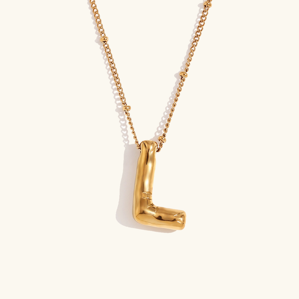 Variant image for Collier Femme Personnalisé Or 18K Taille Unique Acier Inoxydable-12