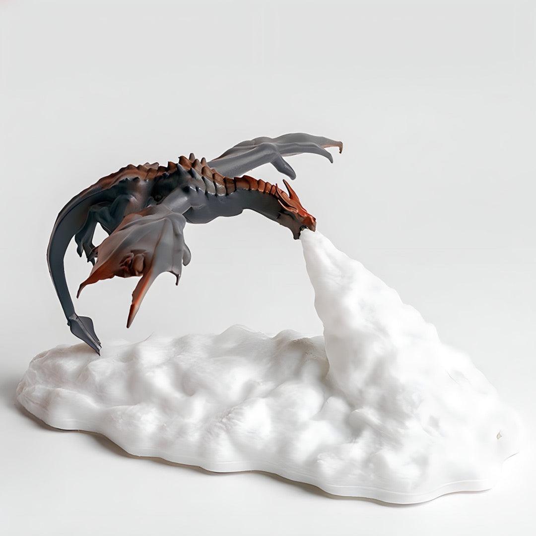 Lampe Dragon Incendio avec Éclairage Enchanteur et Design Majestueux