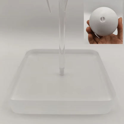 LED Jellyfish Lamp with Color-Changing RGB Lighting and Voice Control – Soothing Ambiance for Indoor Use