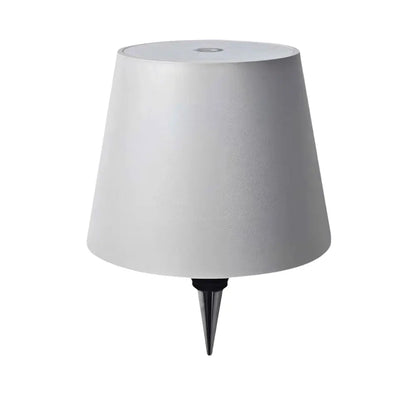 Wireless LED Table Lamp with Touch Control - Portable Rechargeable Lamp for Dinners and Parties, Creative Metal Design
