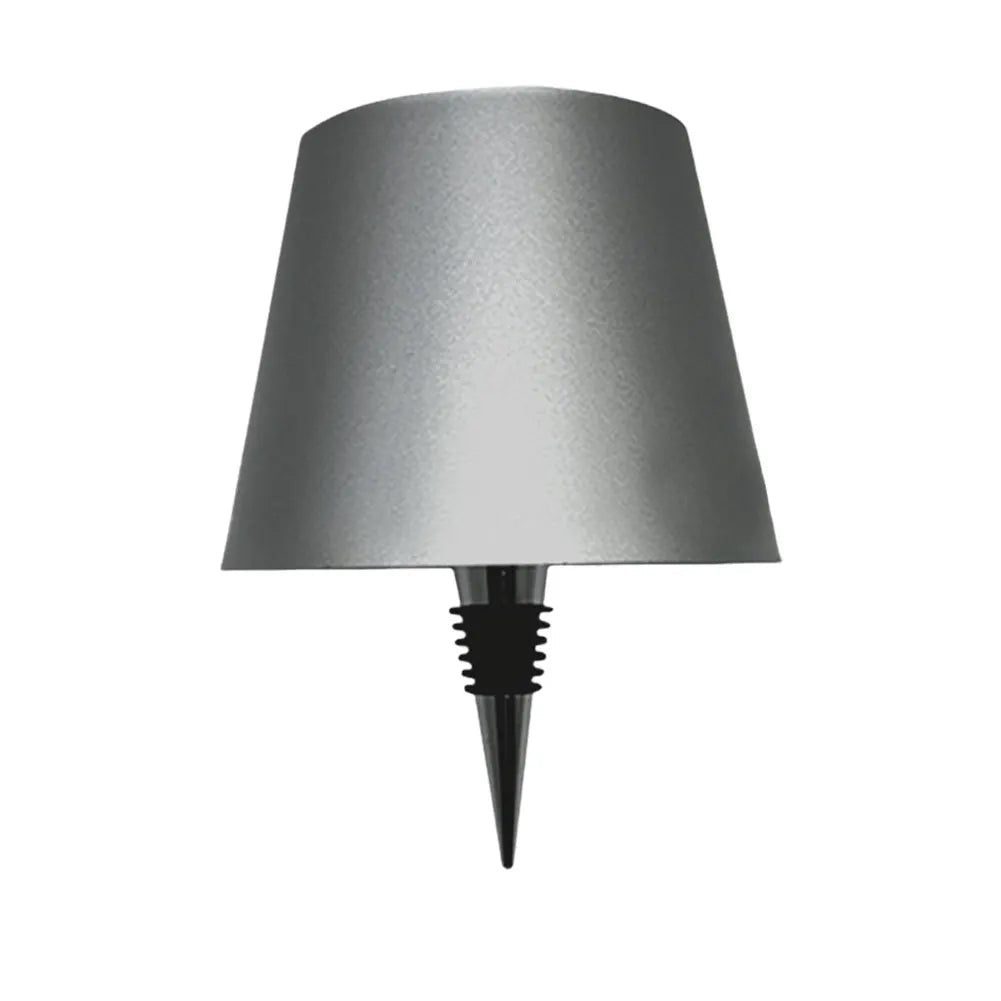 Lampe LED de Table Sans Fil à Contrôle Tactile - Lampe Portable Rechargeable pour Dîners et Fêtes, Design Créatif en Métal