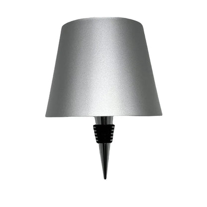 Wireless LED Table Lamp with Touch Control - Portable Rechargeable Lamp for Dinners and Parties, Creative Metal Design