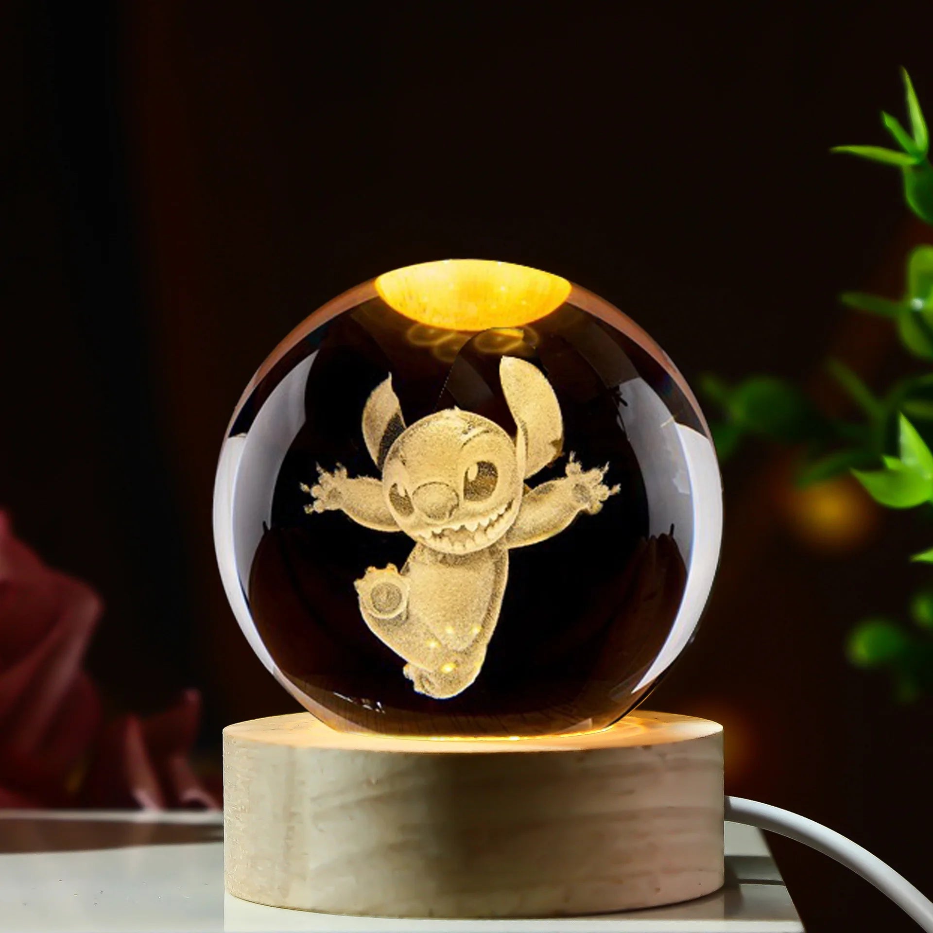 Lampe de Chevet Mini 3D Kuromi Princesse LED – Veilleuse de Nuit Adorable pour Enfants, Décoration de Bureau Compacte