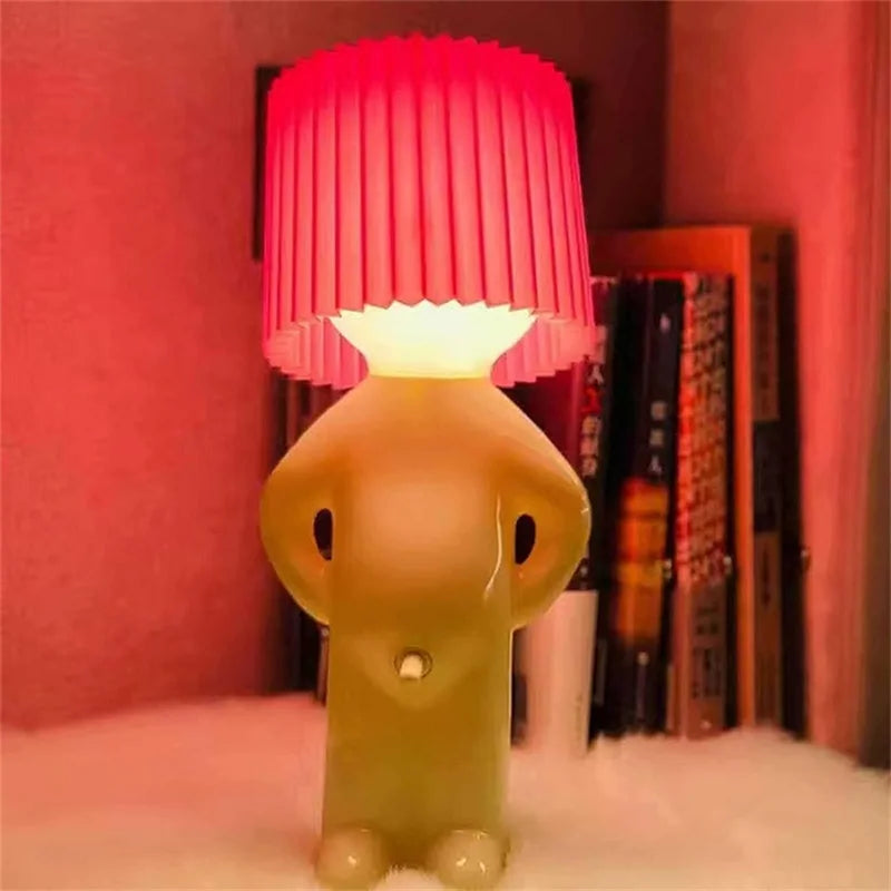 Lampe de Table Créative pour Enfants avec Lumière LED Douce - Design Unique en Plis
