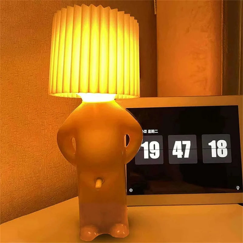 Lampe de Table Créative pour Enfants avec Lumière LED Douce - Design Unique en Plis