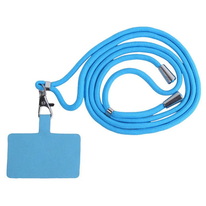 Sangle de téléphone amovible et réglable avec porte-cartes et mousqueton – 13 couleurs disponibles