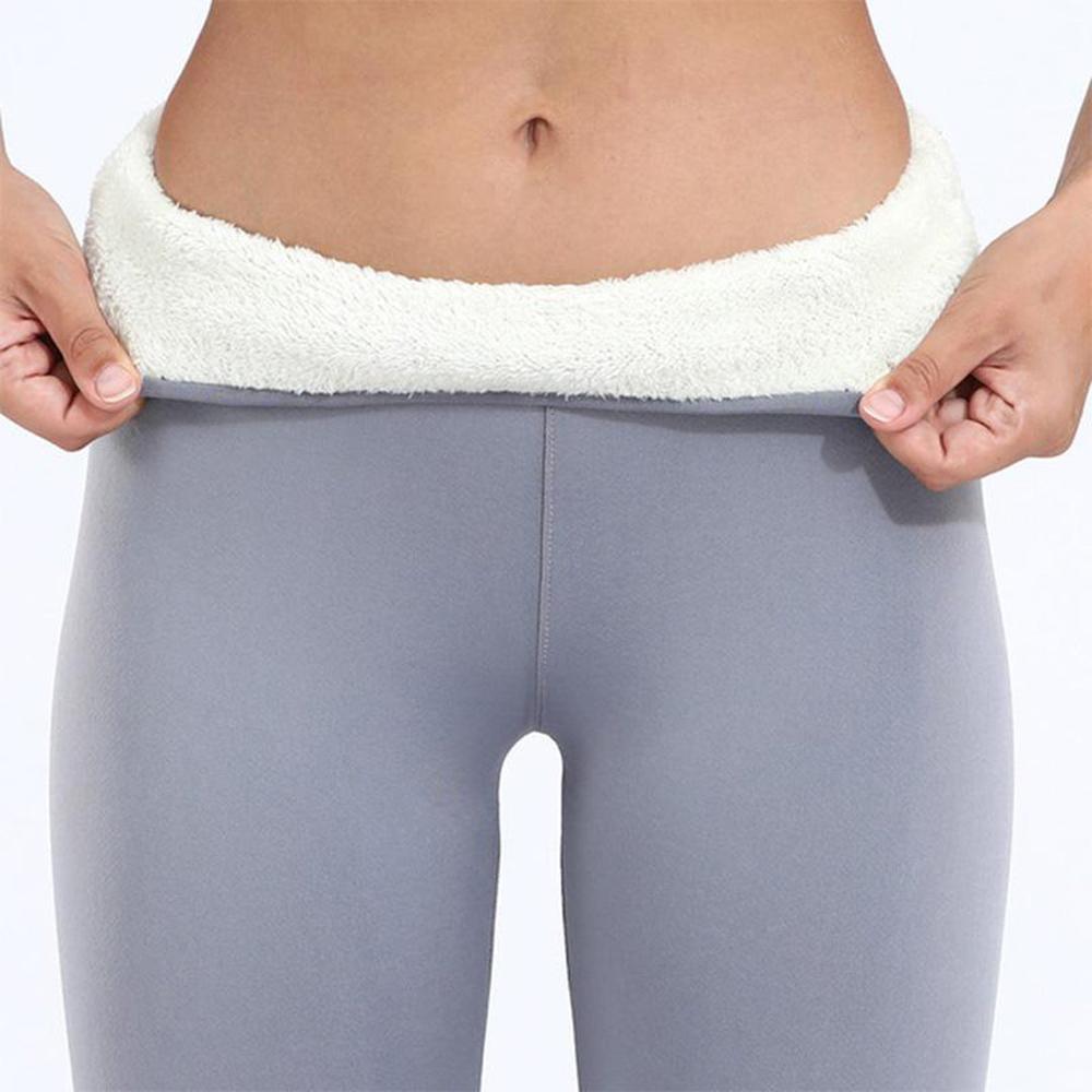 Variant image for Legging Polaire Femme Chaud et Confortable – Legging de Sport Élastique pour Hiver, Coupe Ajustée, Disponible en Plusieurs Tailles-5