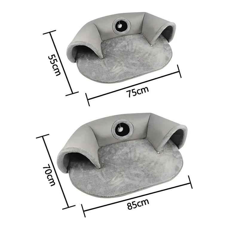 Comfortable Bed for Cats and Dogs - Cozy Niche for Pets