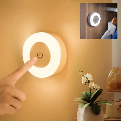Luma Night Light | USB Rechargeable, Touch Switch