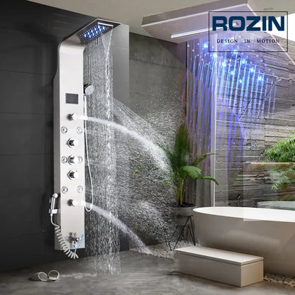 Luma Shower Panel | Intelligent LCD with 6 Modes