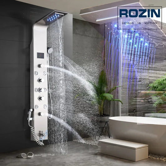 Luma Shower Panel | Intelligent LCD with 6 Modes