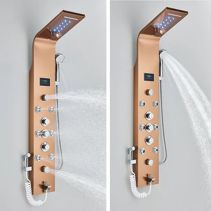 Luma Shower Panel | Intelligent LCD with 6 Modes