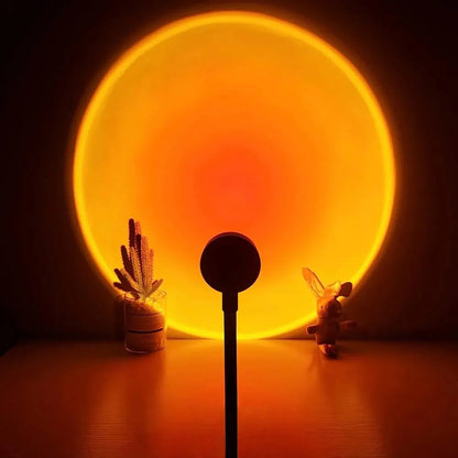 USB Ambient Light with Sunset Effect – Decorative Lamp