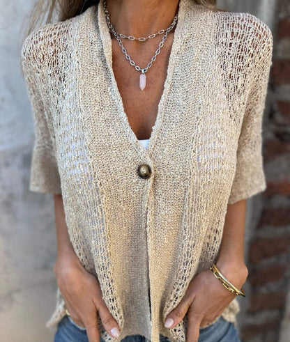 Luna Cardigan | Lightweight Summer Layer