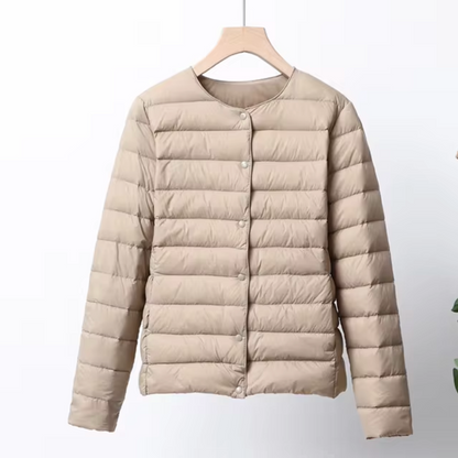 Luna Down Jacket | Lightweight, Short Quilted