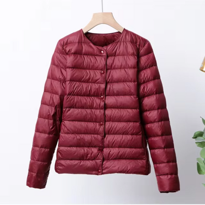 Luna Down Jacket | Lightweight, Short Quilted