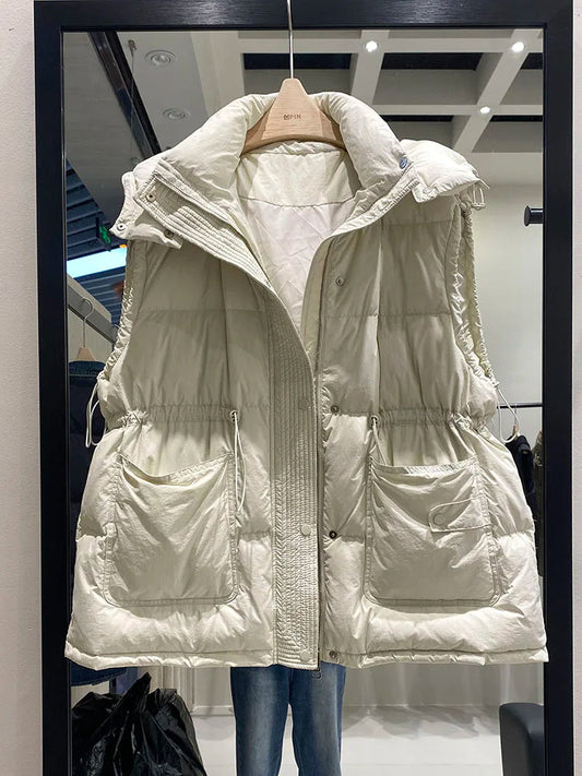 Luna Down Vest | Hooded, Lightweight