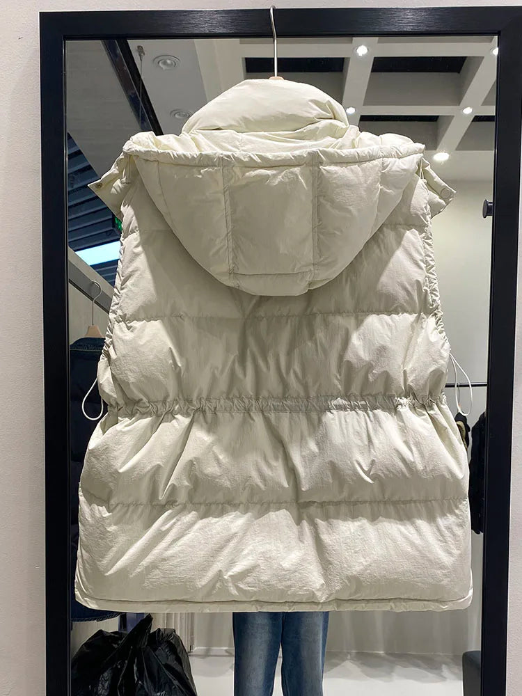 Luna Down Vest | Hooded, Lightweight