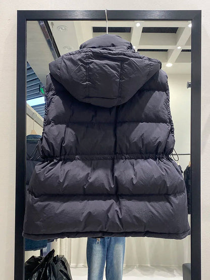Luna Down Vest | Hooded, Lightweight