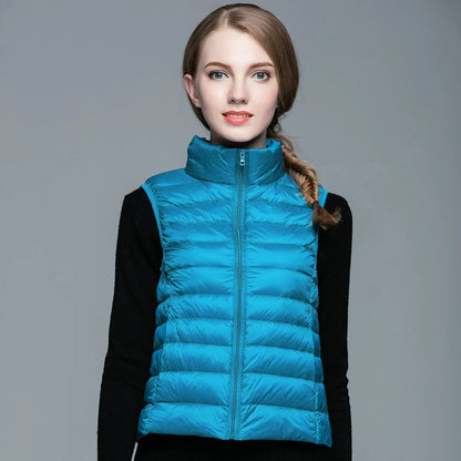Luna Puffer Vest | Quilted Nylon, Lightweight, Mens