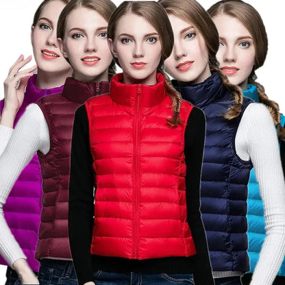 Luna Puffer Vest | Quilted Nylon, Lightweight, Mens