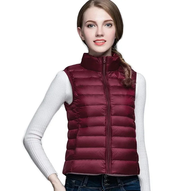 Luna Puffer Vest | Quilted Nylon, Lightweight, Mens