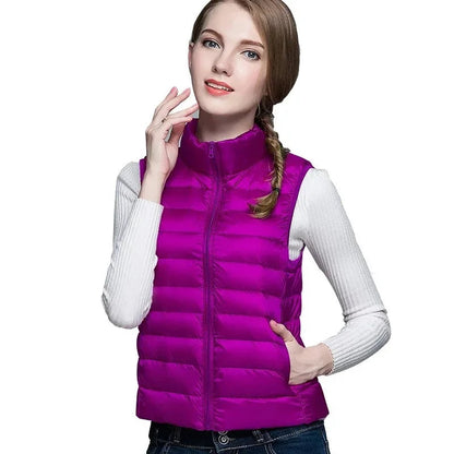 Luna Puffer Vest | Quilted Nylon, Lightweight, Mens
