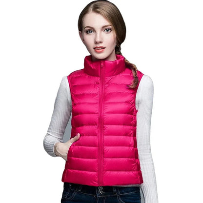 Luna Puffer Vest | Quilted Nylon, Lightweight, Mens