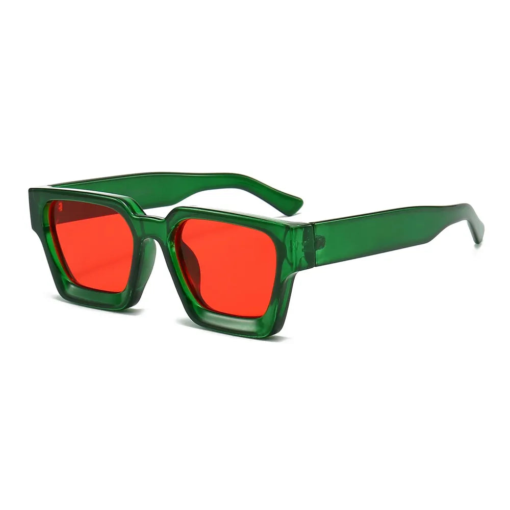 Lunettes de Soleil Femme à Grosse Monture UV400 – Style Élégant et Protection Optimale