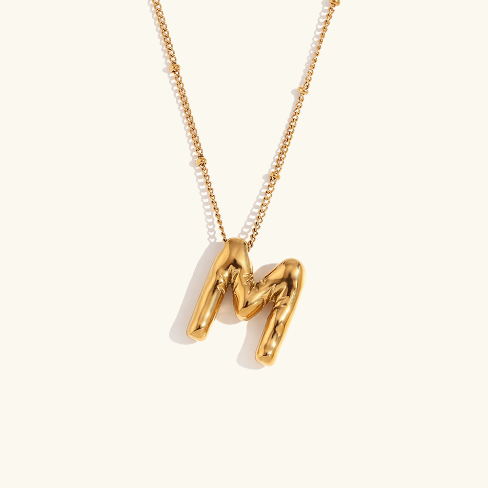Variant image for Collier Femme Personnalisé Or 18K Taille Unique Acier Inoxydable-13